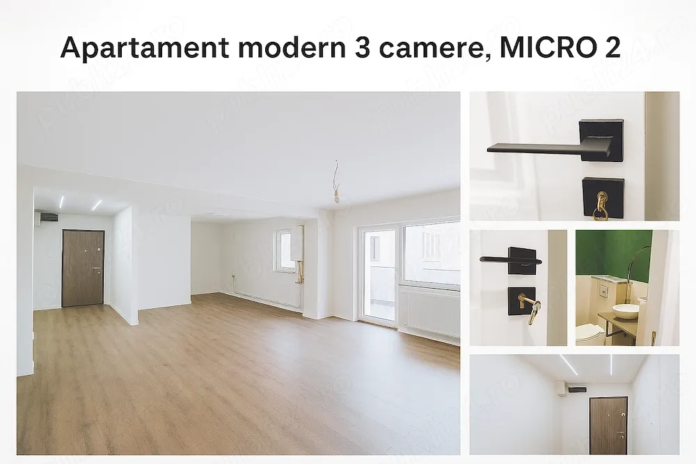 Targoviste, Micro 2 - Apartament 90 mp - 3 camere, decomandat - imagine 1