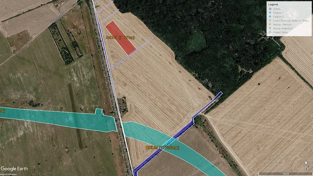 Teren Intravilan zona industrială la Noua Centura BUFTEA ILFOV - imagine 1