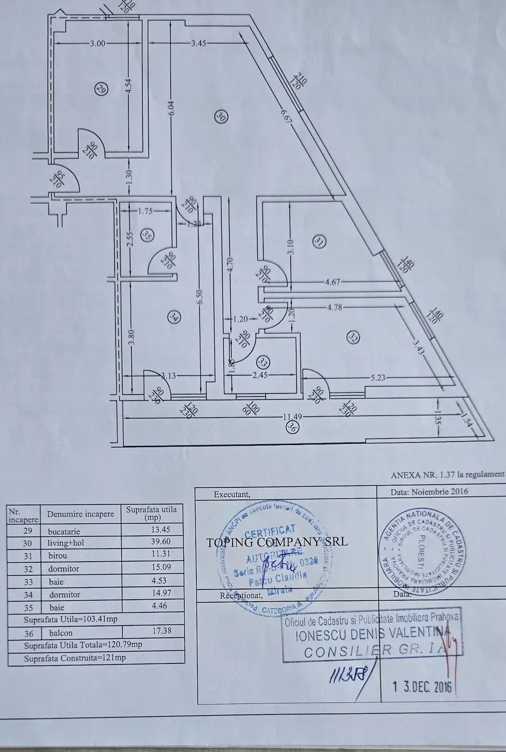 Apartament 4 camere de vânzare Ploiești