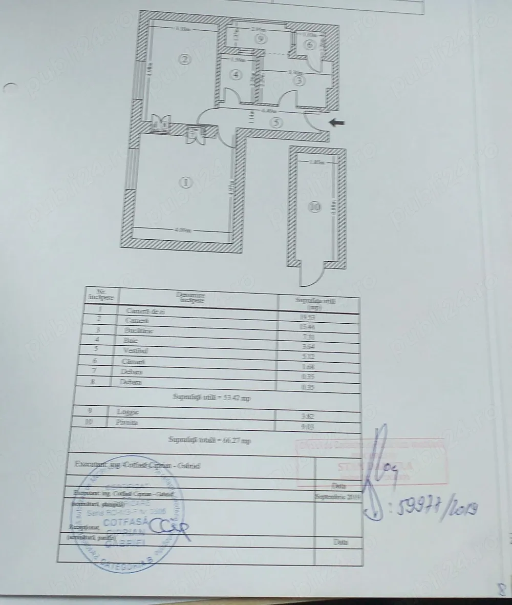 De vanzare 2 CAMERE sector 4