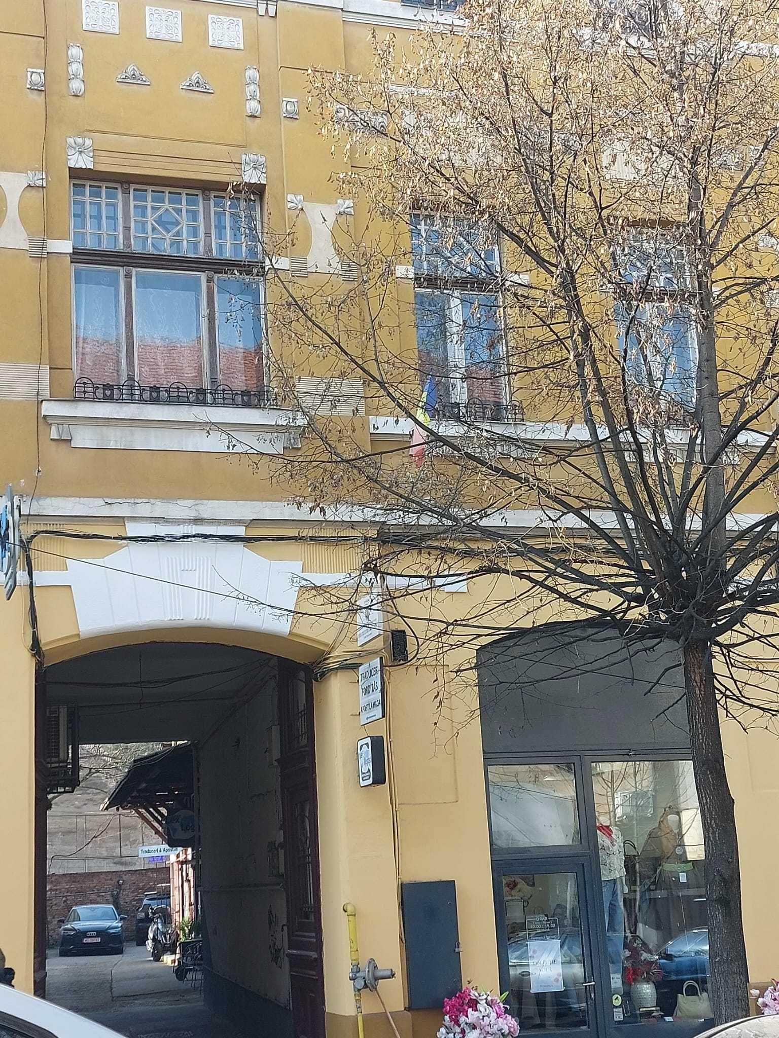 OPORTUNITATE RARĂ – Apartament 79 mp Ultracentral – Str. Bolyai – Etaj 1 – Curte + pivniță
