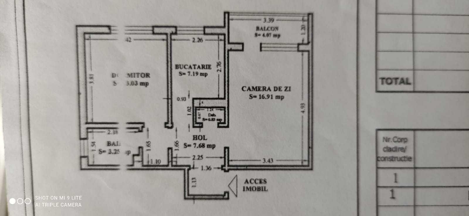 Apartament 2 camere decomandate in Tomis Nord