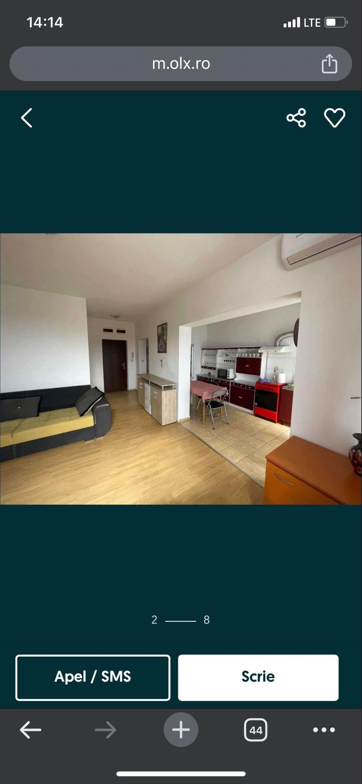 Apartament 1 camera