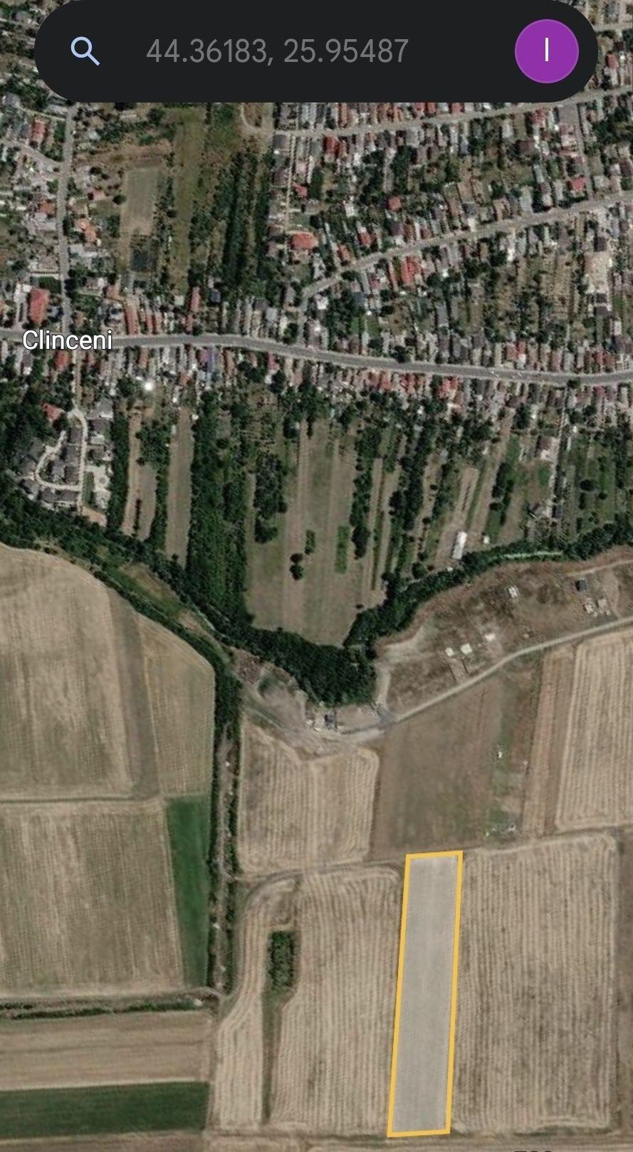 Teren Clinceni 4956 mp – DUBLĂ DESCHIDERE | Lângă A0 | Investiție TOP! - imagine 1
