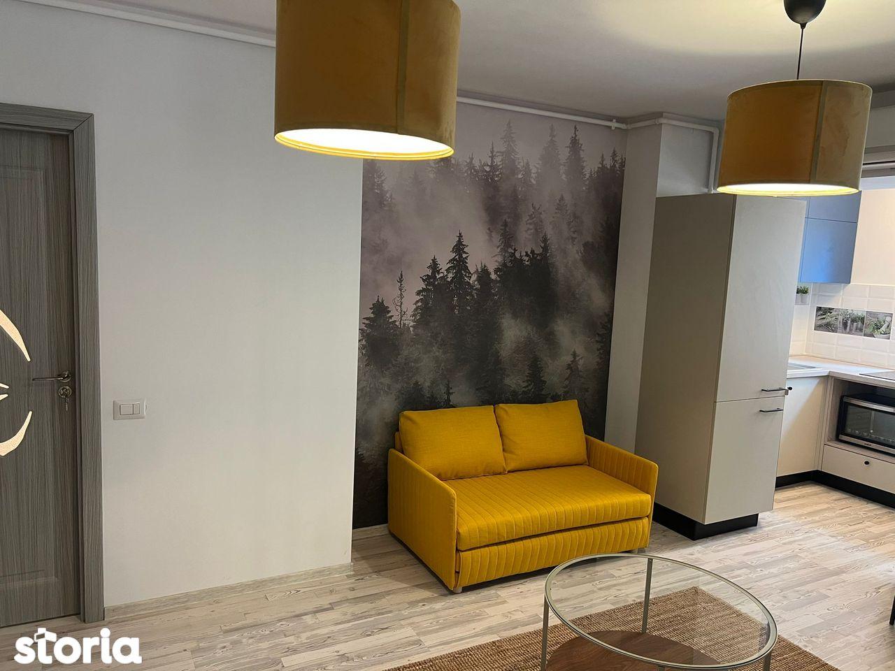 Vând STUDIO ULTRA-MODERN, complet mobilat și utilat! - imagine 1