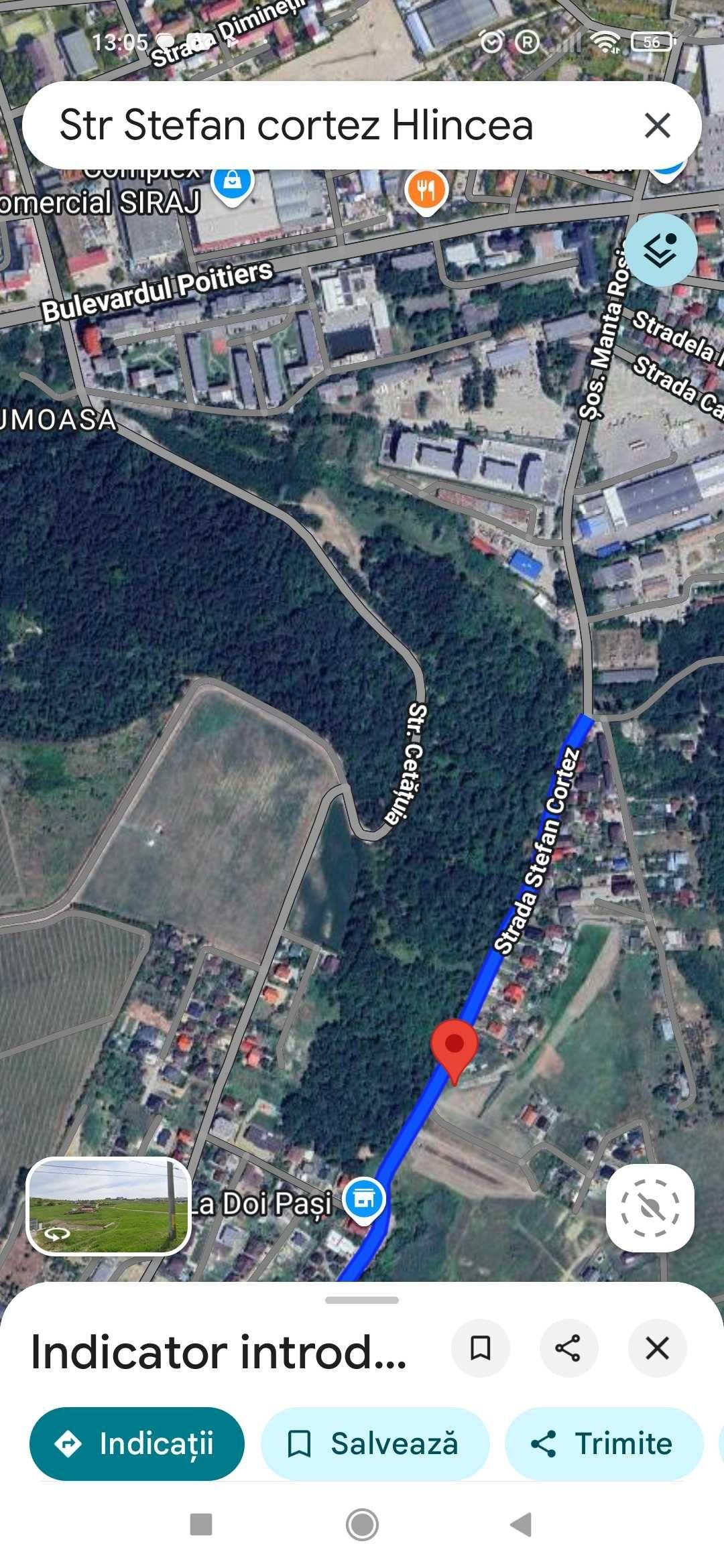 Teren de vânzare Manta Roșie -Hlincea