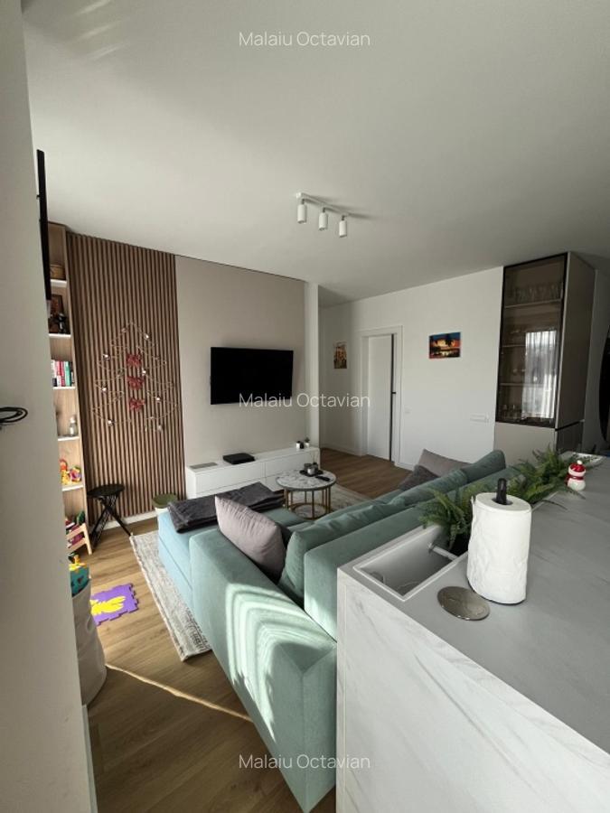 Apartament mobilat – 3 camere, terasă, boxă și parcare – Complexul Azoria - imagine 1