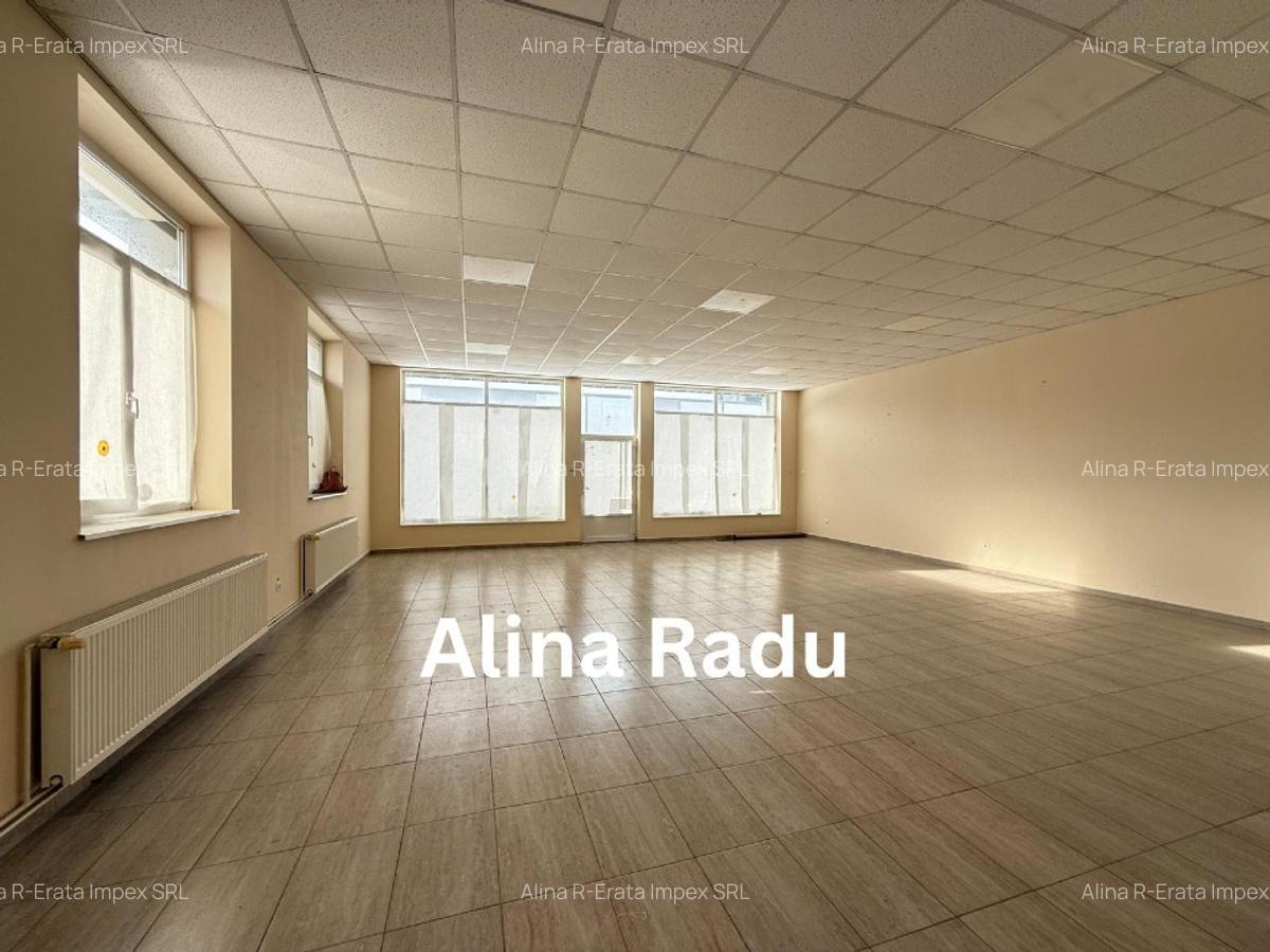 Spatiu comercial langa Coresi – vad format, 2 intrari, ideal showroom/birouri