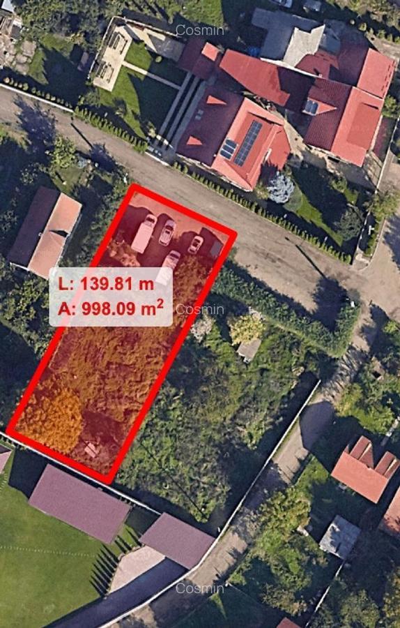 Vând teren intravilan 10 ari Zona Bercu Roșu, Satu Mare - imagine 1
