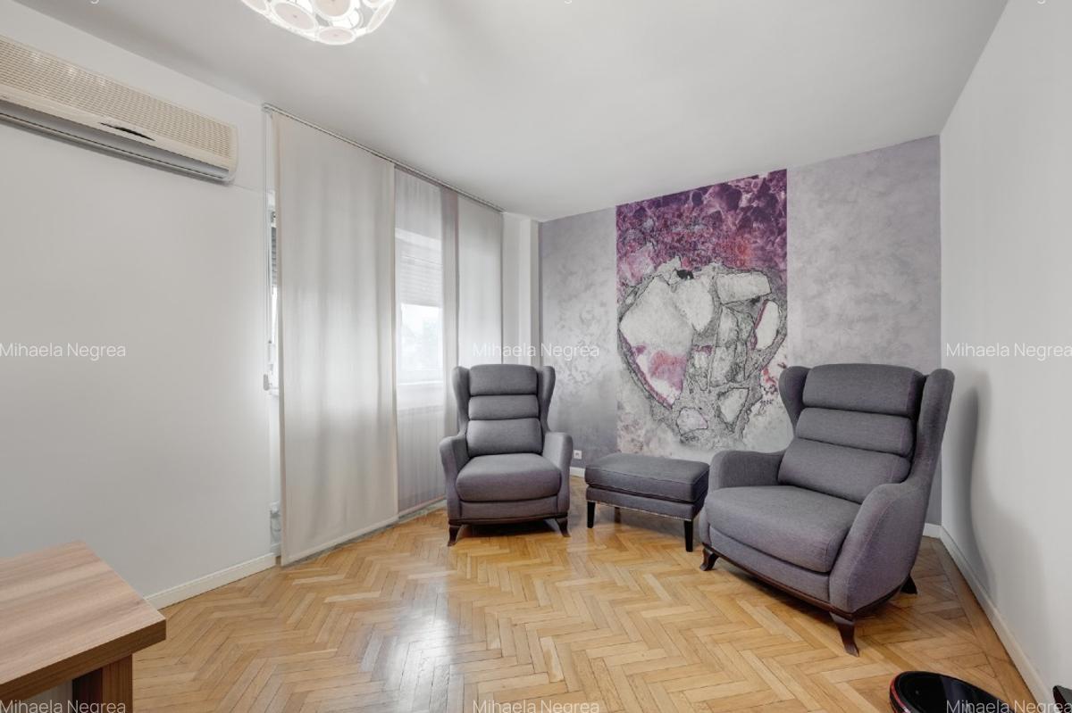 Dorobanti, apartament 3 camere, renovat complet, decomandat, 84mp