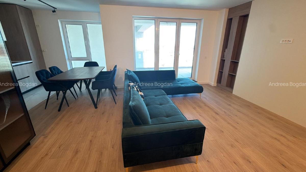 Apartament de doua camere complet mobilat si utilat