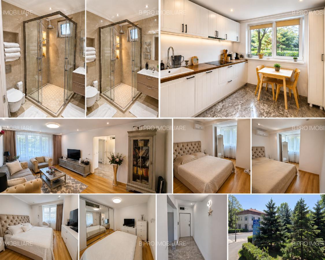 Primăverii – Beller | Apartament 3 camere | Vedere către zonă verde exclusivistă