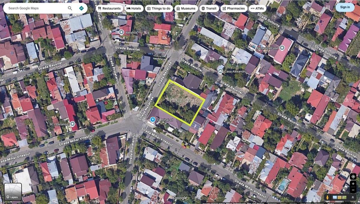Teren unic 1000mp, Bucurestii Noi I 28m deschidere,aproape de parc si metrou - imagine 1
