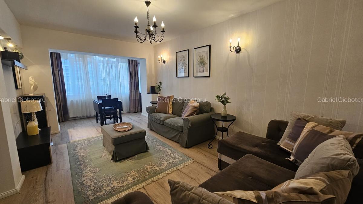 ARCUL DE TRIUMF - Renovat acum, Inchiriez apartament 3 camere mobilat