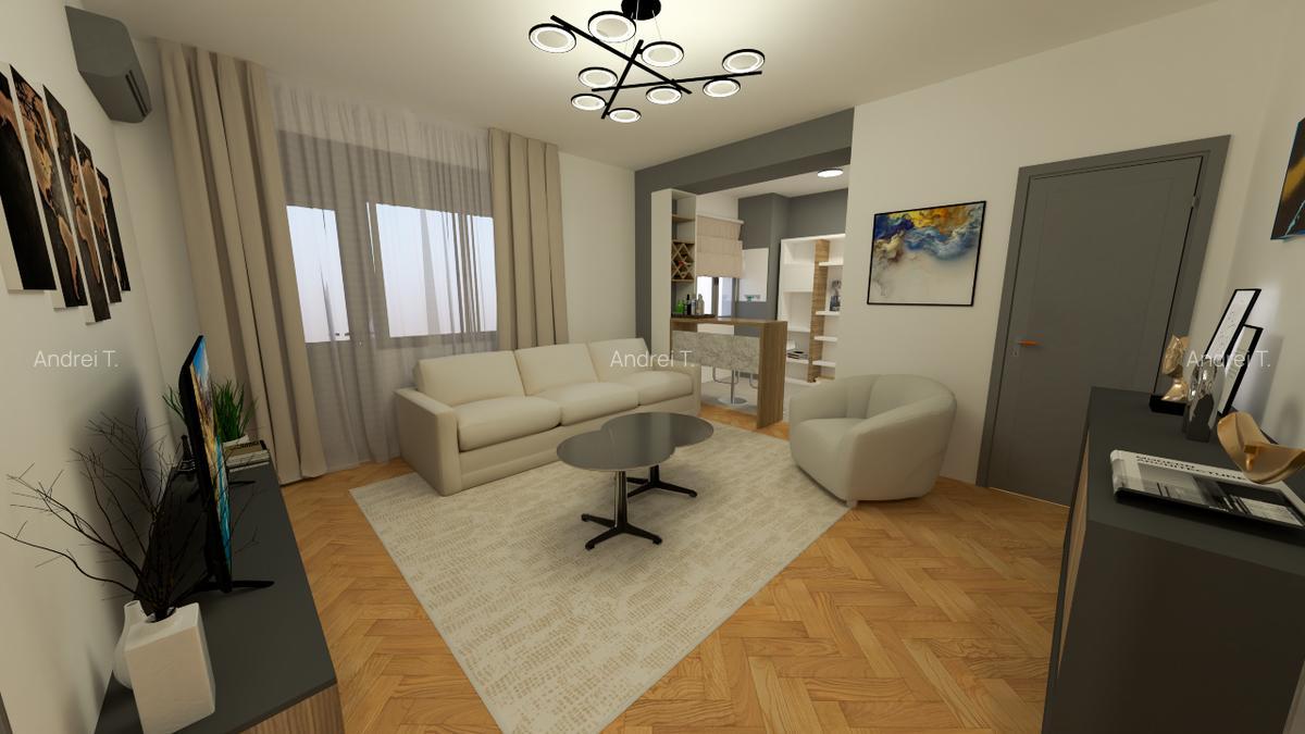 Dorobanti 2 camere | spatios | metrou 8 min