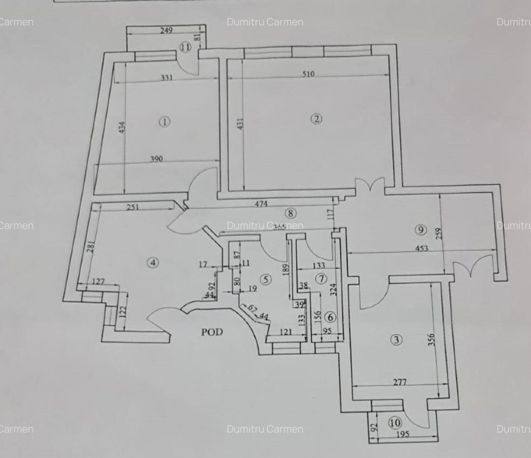 Apartament  3 camere in vila - Ultracentral, George Georgescu, nr 8,