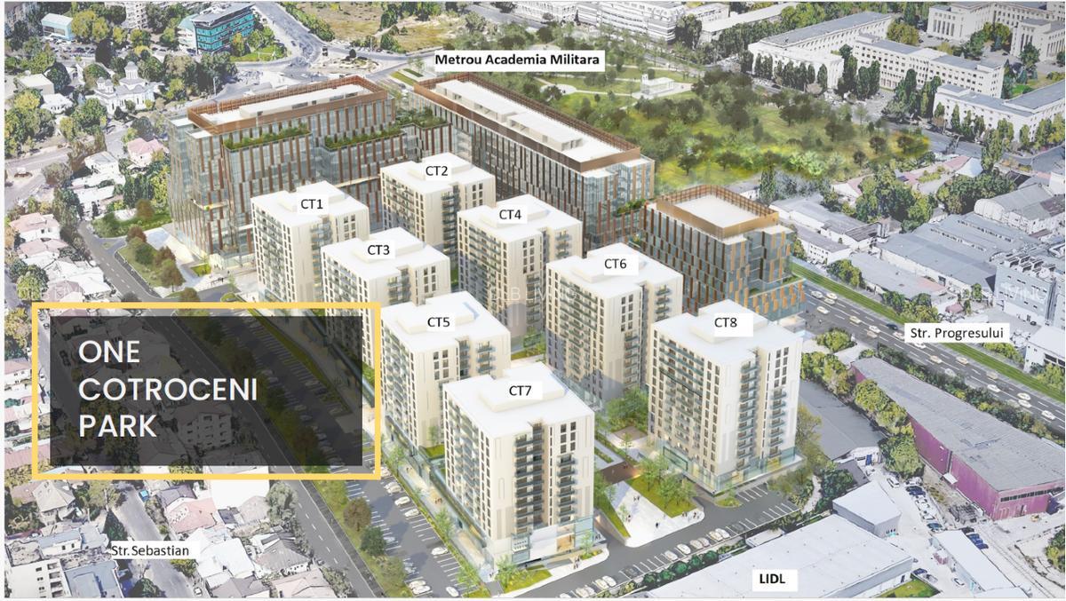 Penthouse de vanzare in One Cotroceni Park - imagine 1