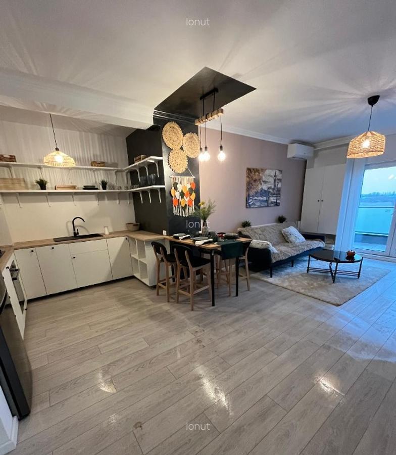 Penthouse 3 camere, terasă 30 mp, mobilat, parcare inclusă – Torontalulu