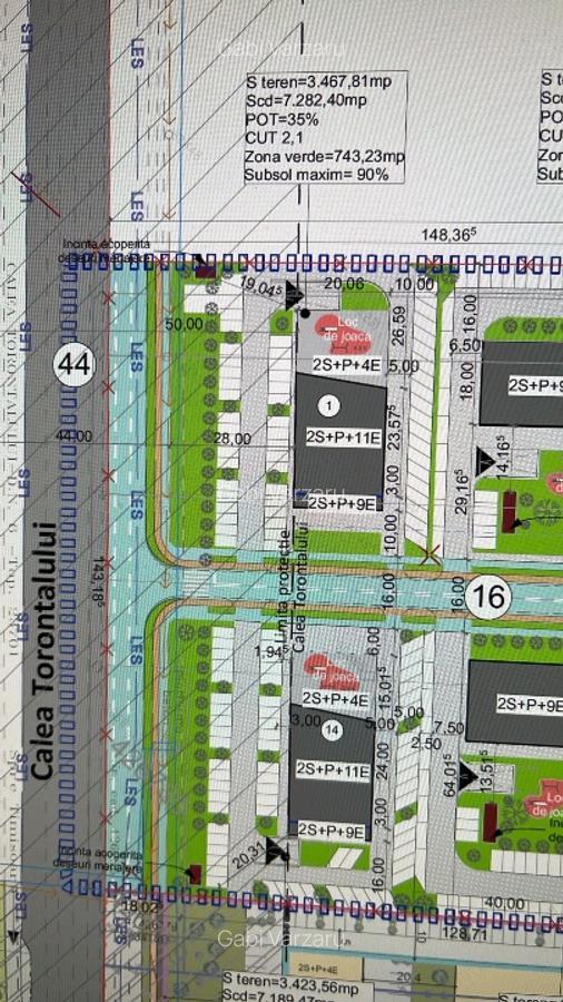 Teren Calea Torontalului/Aradului, PUZ ptr blocuri