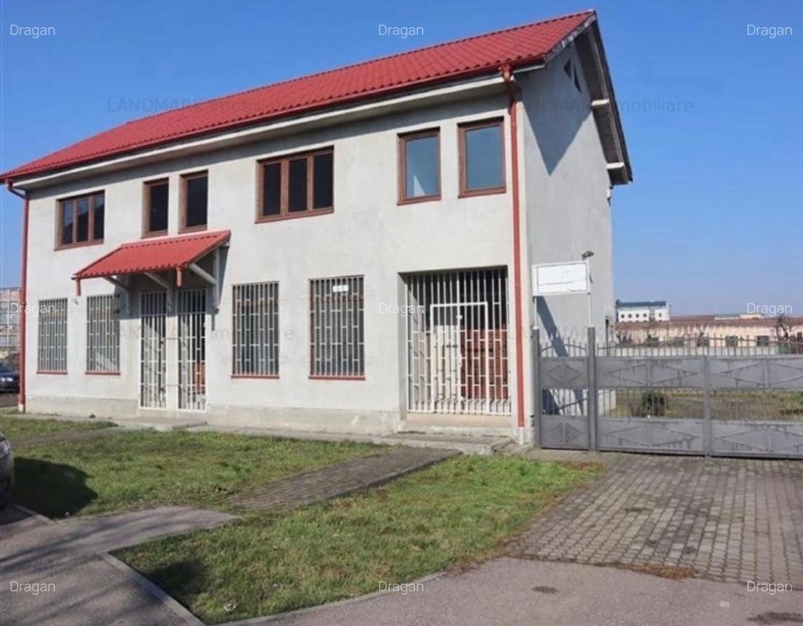 Clădire mixtă cu teren si hala in Fabric pe malul Begai