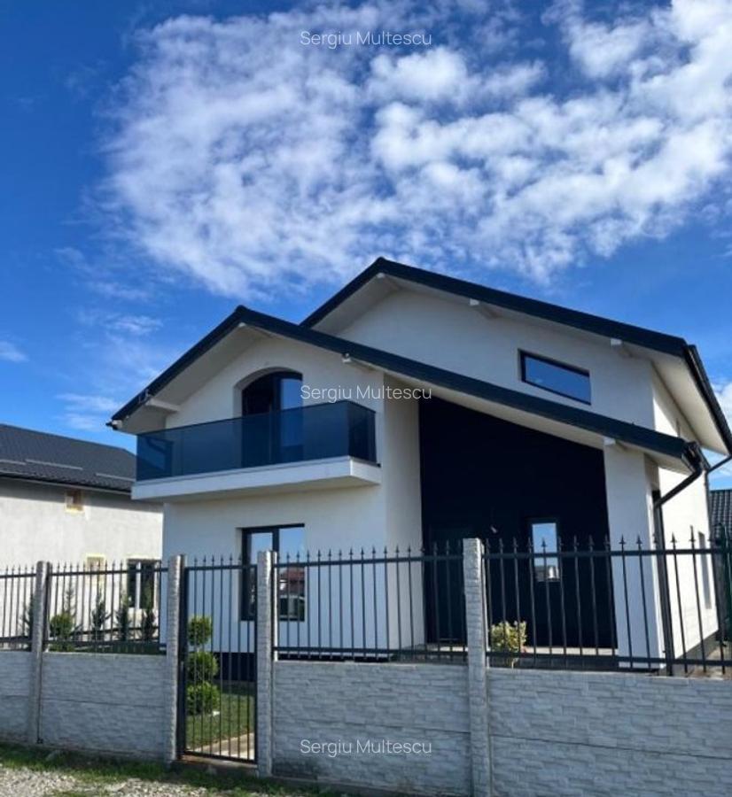Casă nouă 2025 Tunari | 5 camere | 130 mp utili | teren 300 mp | pompă căldură