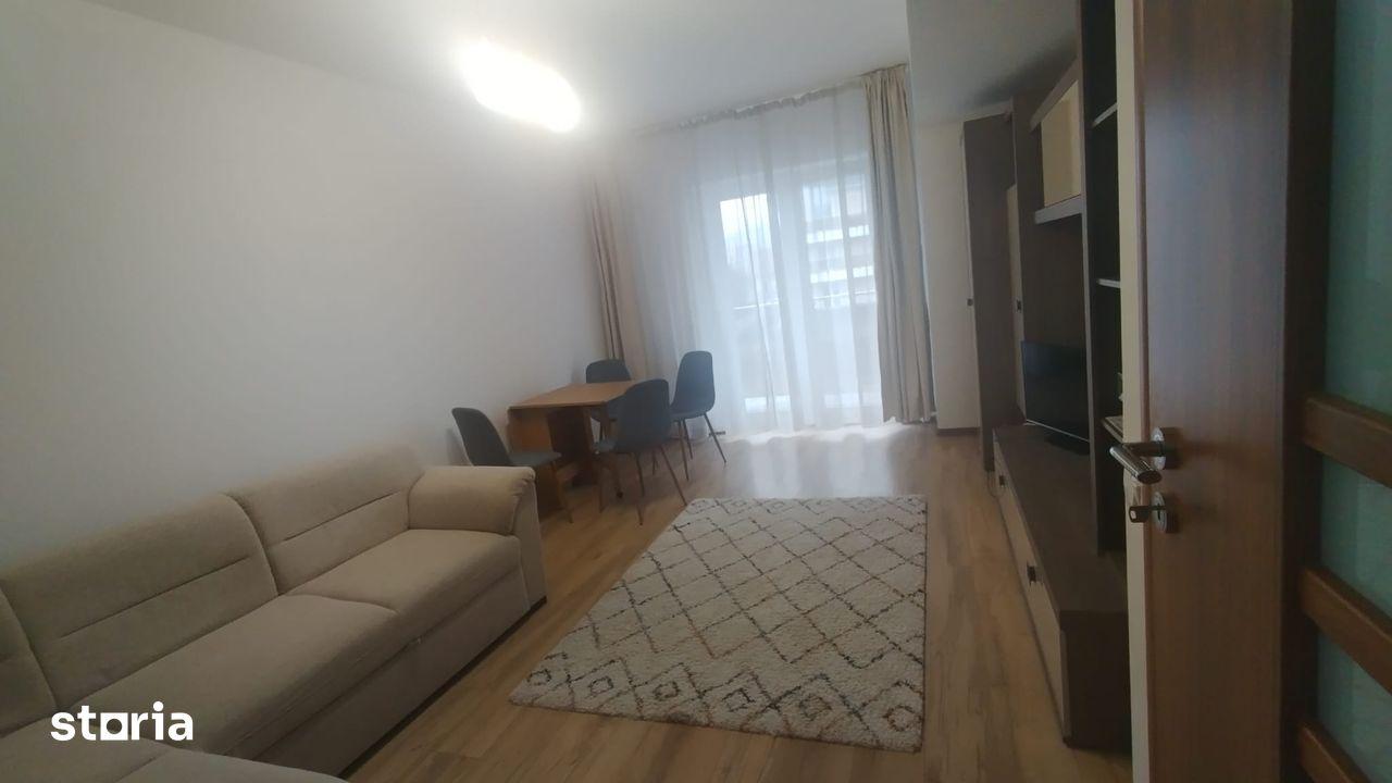 Apartament 2 camere, mobilat modern, terasa 11 mp, orientare sudică