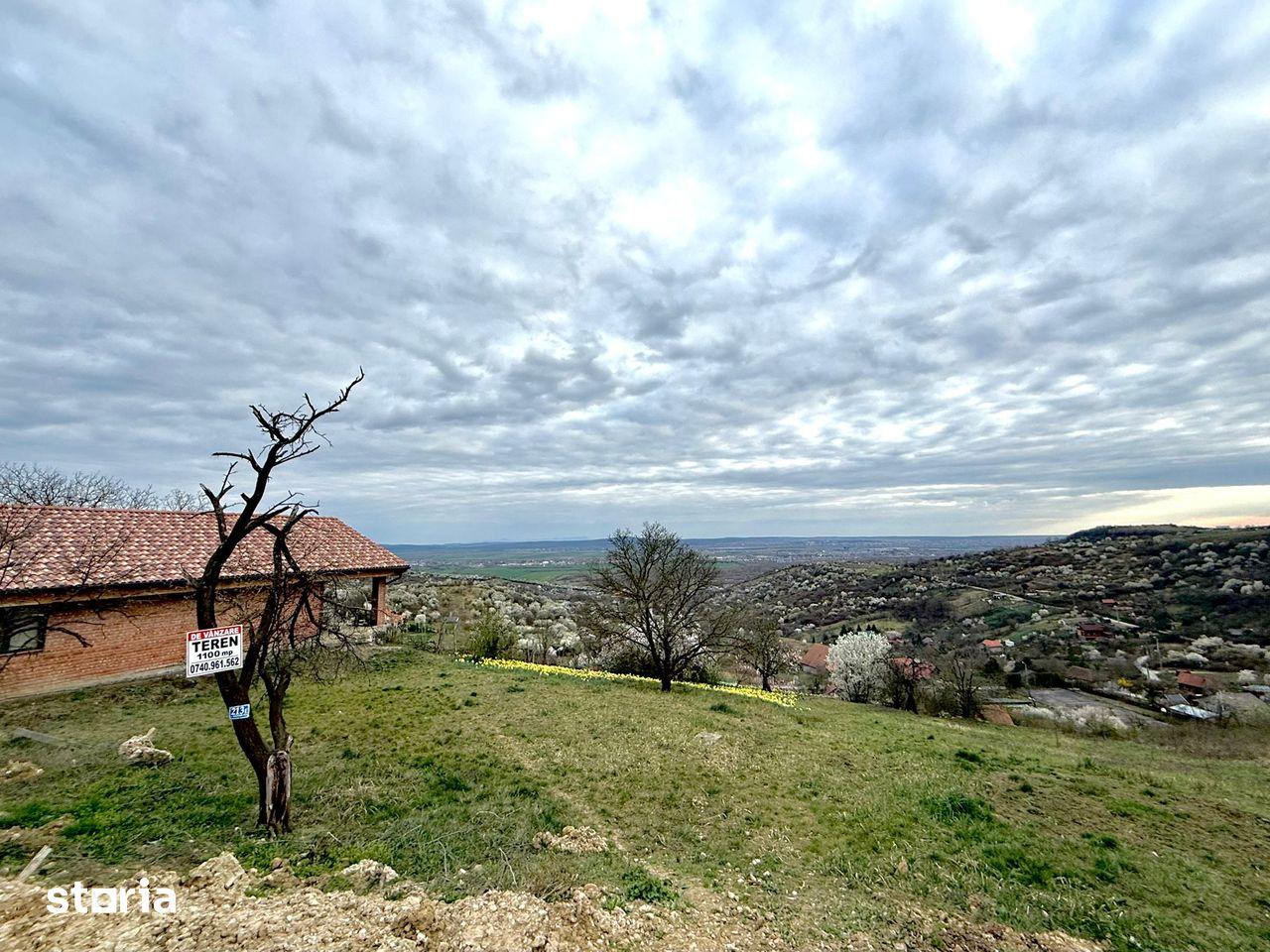 RAR! Teren 1110mp Oradea, str. Gheorghe Doja, vedere superba panorama