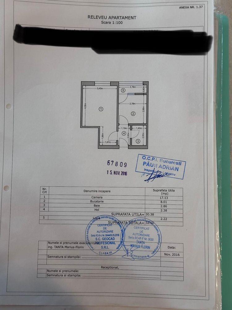 GARSONIERA  sectorul 4  fix pe  Bld  METALURGIEI