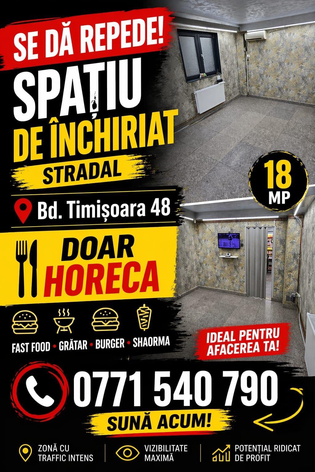 Spatiu comercial (pretabil Horeca sau orice alte activitati)