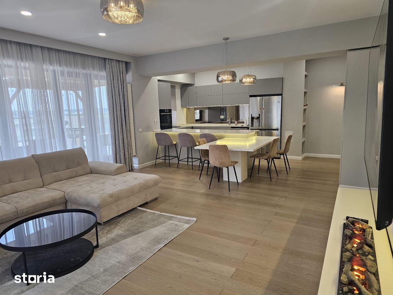 De închiriat – apartament 3 camere, 2 parcari, Vita Bella, Pipera