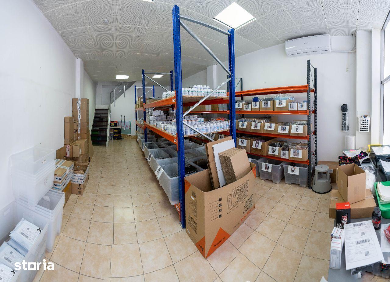 Depozit, birouri cu showroom 100m2 pe 2 etaje - imagine 1