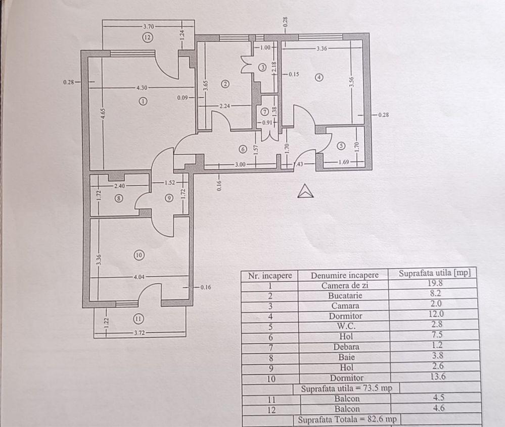 Vand apartament 3 camere Ps uri - imagine 1