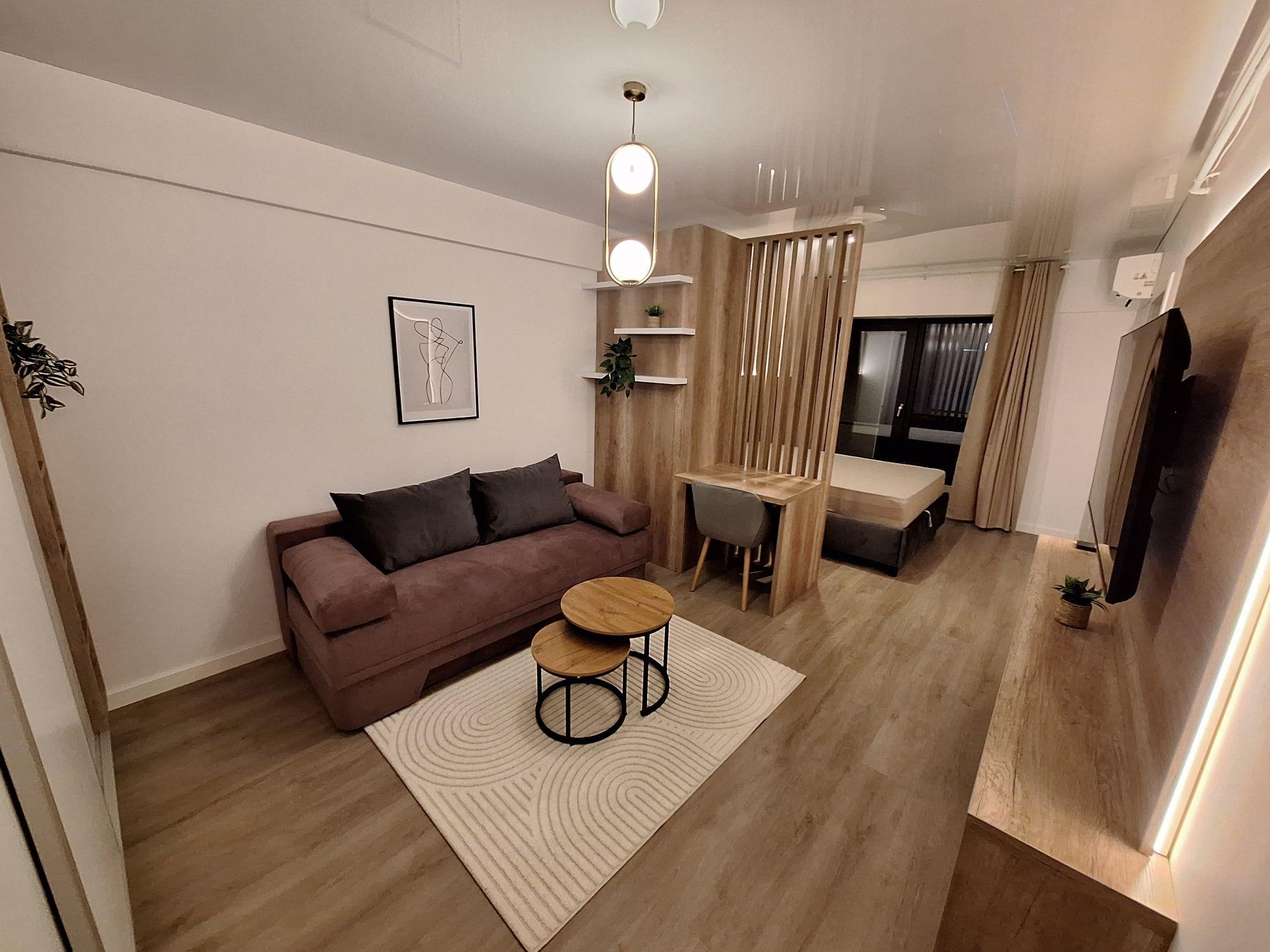 Ofer spre închiriere apartament 1 cameră compartimentat în living și dormitor în Complex Adamant Towers Nicolina