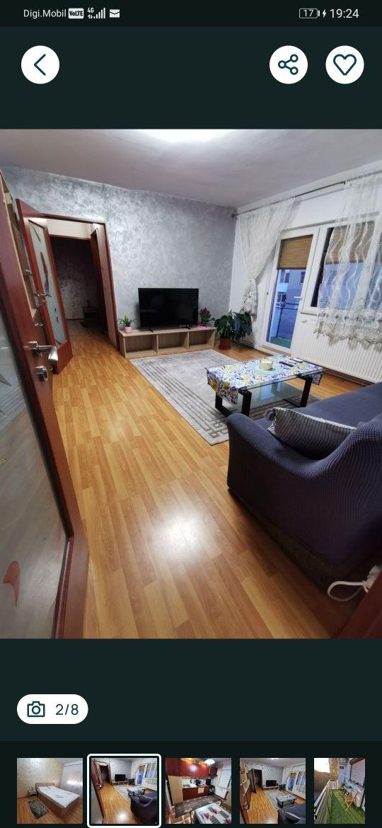 Închiriez apartament cu 2 camere complet mobilat și utilat