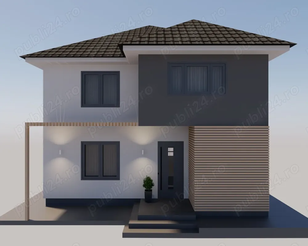 De vânzare teren intravilan 276 mp cu autorizație de construcție!