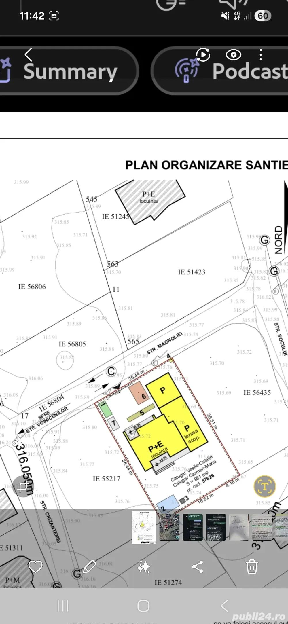 Vand teren cu AC in Santana de Mures cartier Horgosa