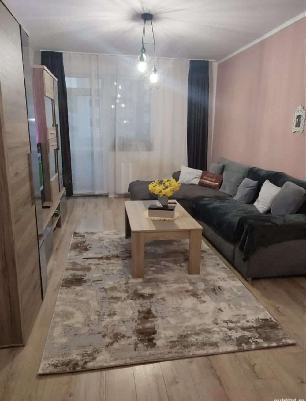 Vand apartament  Floresti 60mp cu parcare ,mobilat si utilat - imagine 1