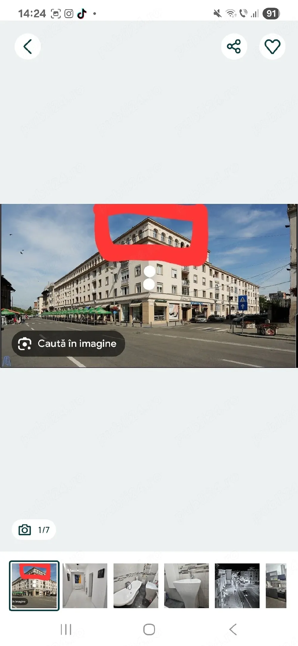 Inchiriez apartament ultracentral pe termen scurt - imagine 1