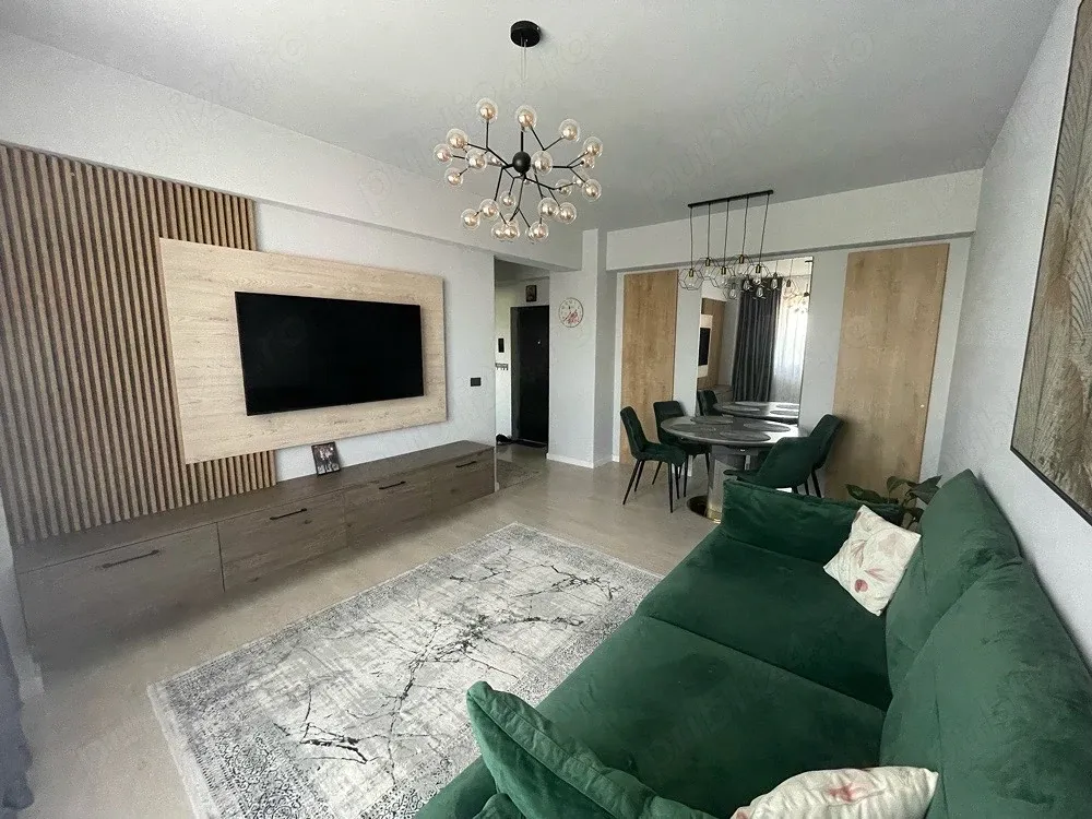 Apartament 81 mp Zamca Mobilat Utilat Bloc Nou