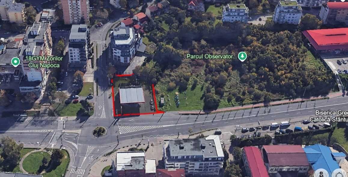 Teren/benzinarie de vanzare cu certificat de urbanism emis pentru construire imobil mixt P+6