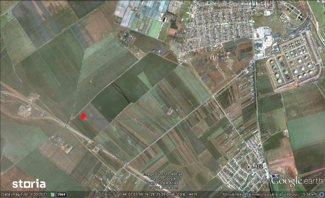 Teren extravilan agricol, Constanța, Vecinătate Cartier Tom – Veterani