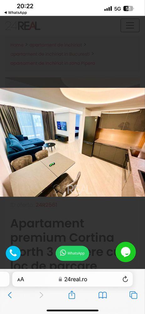 Inchireiez apartament 3 camere de lux CORTINA NORTH - imagine 1