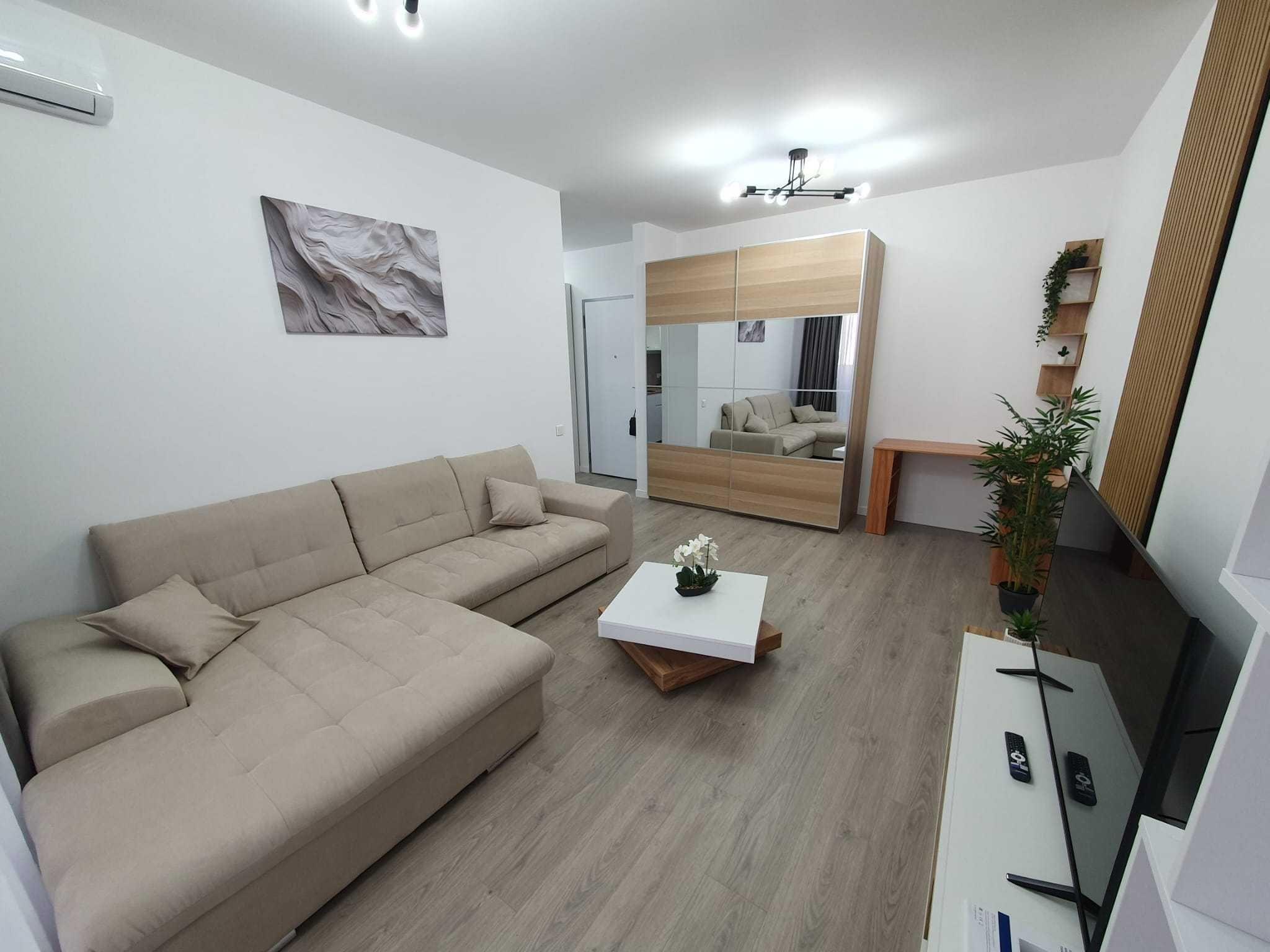 600 EUR 2 camere 67mp, decomandat terasa 20mp Proprietar, PRIMA INCHIRIERE Bloc 2026 Metrou N.TECLU, bucatarie inchisa Estoria City sector 3