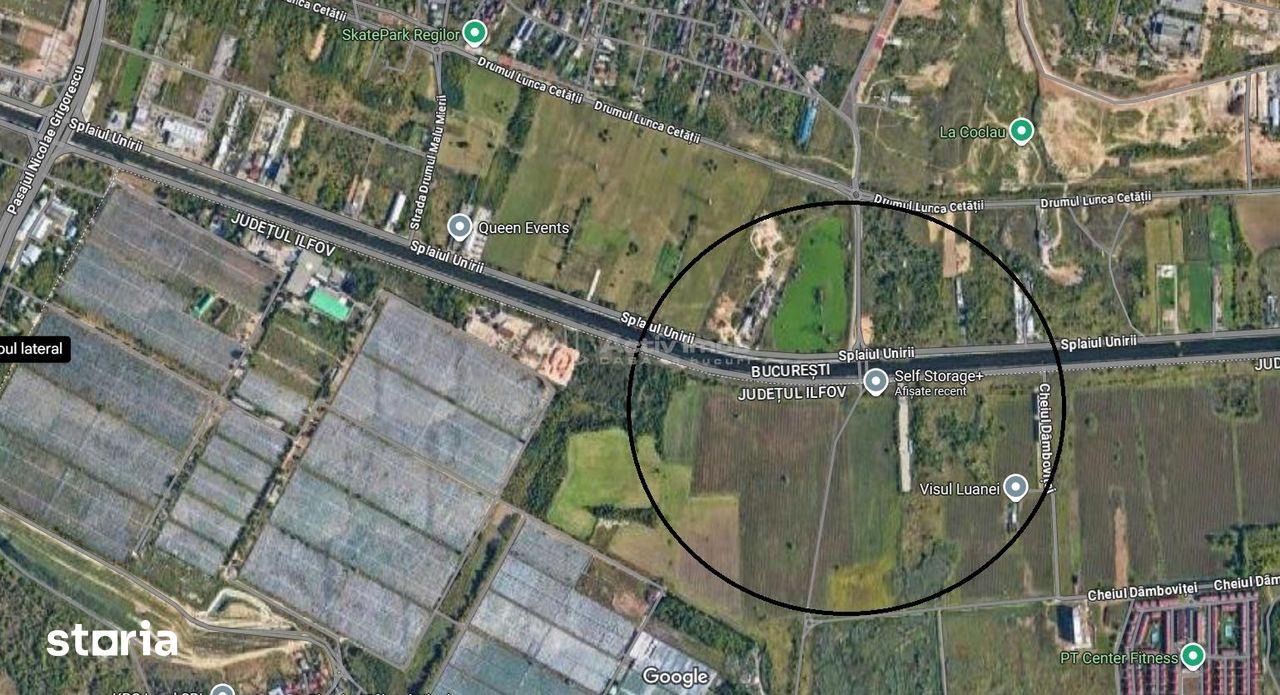 Teren 4,6 ha, Intravilan, Splaiul Unirii, PUZ Aprobat, Rezidential, Co