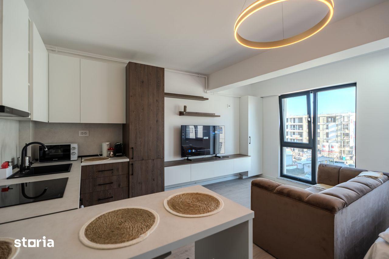 Studio premium 40 mp | mobilat pe comandă | Ivory Residence Pipera - imagine 1