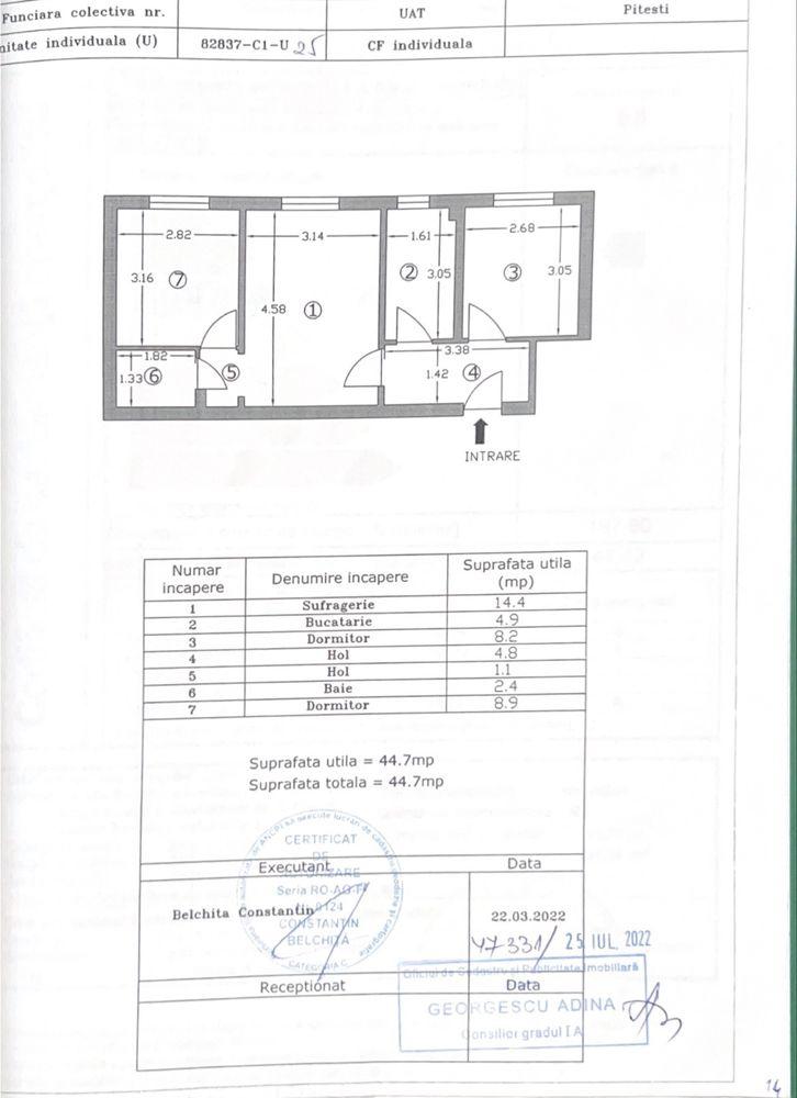 Apartament pitesti trivale complex 2 3 camere - imagine 1