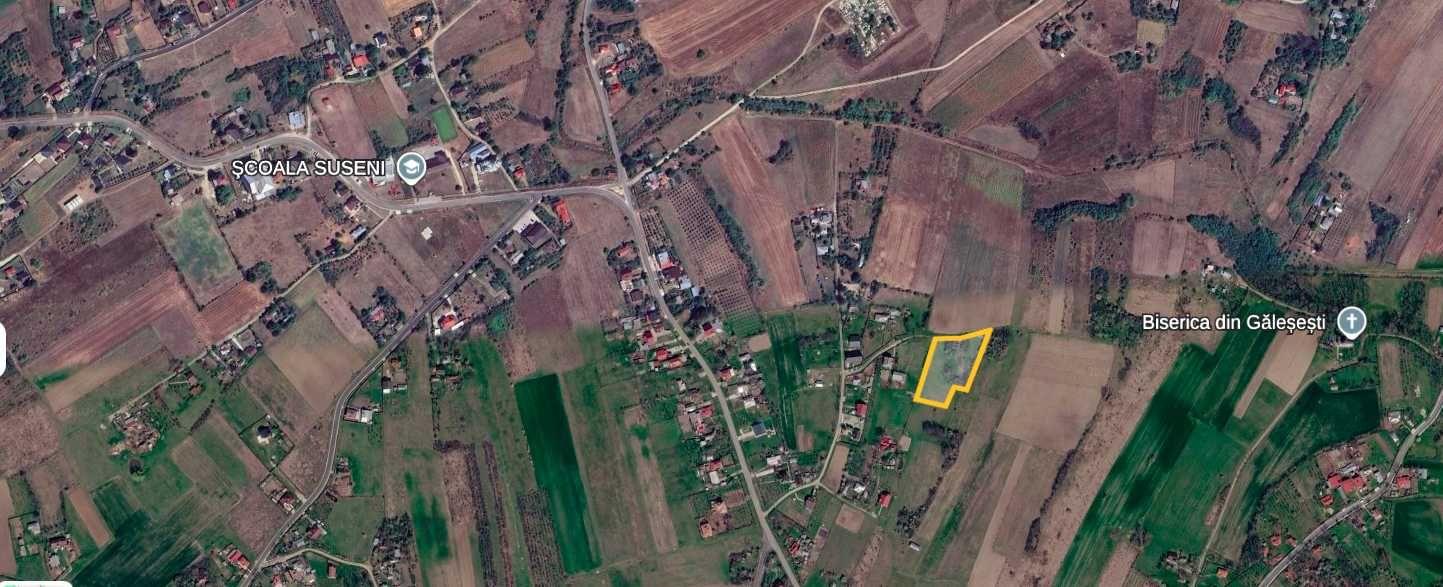 Teren intravilan Suseni, Arges