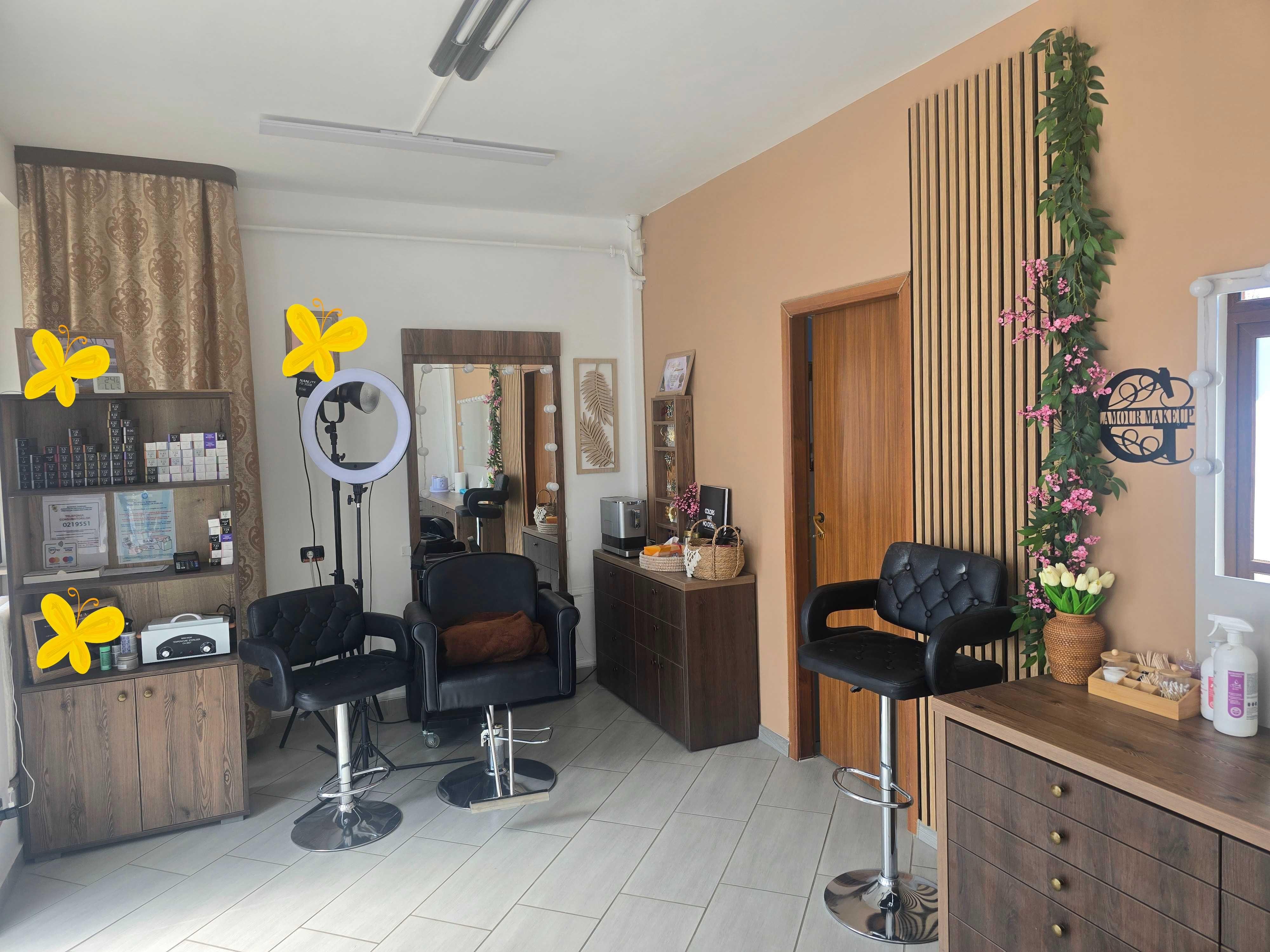 Inchiriere cameră într-un salon de înfrumusețare pentru diverse activități