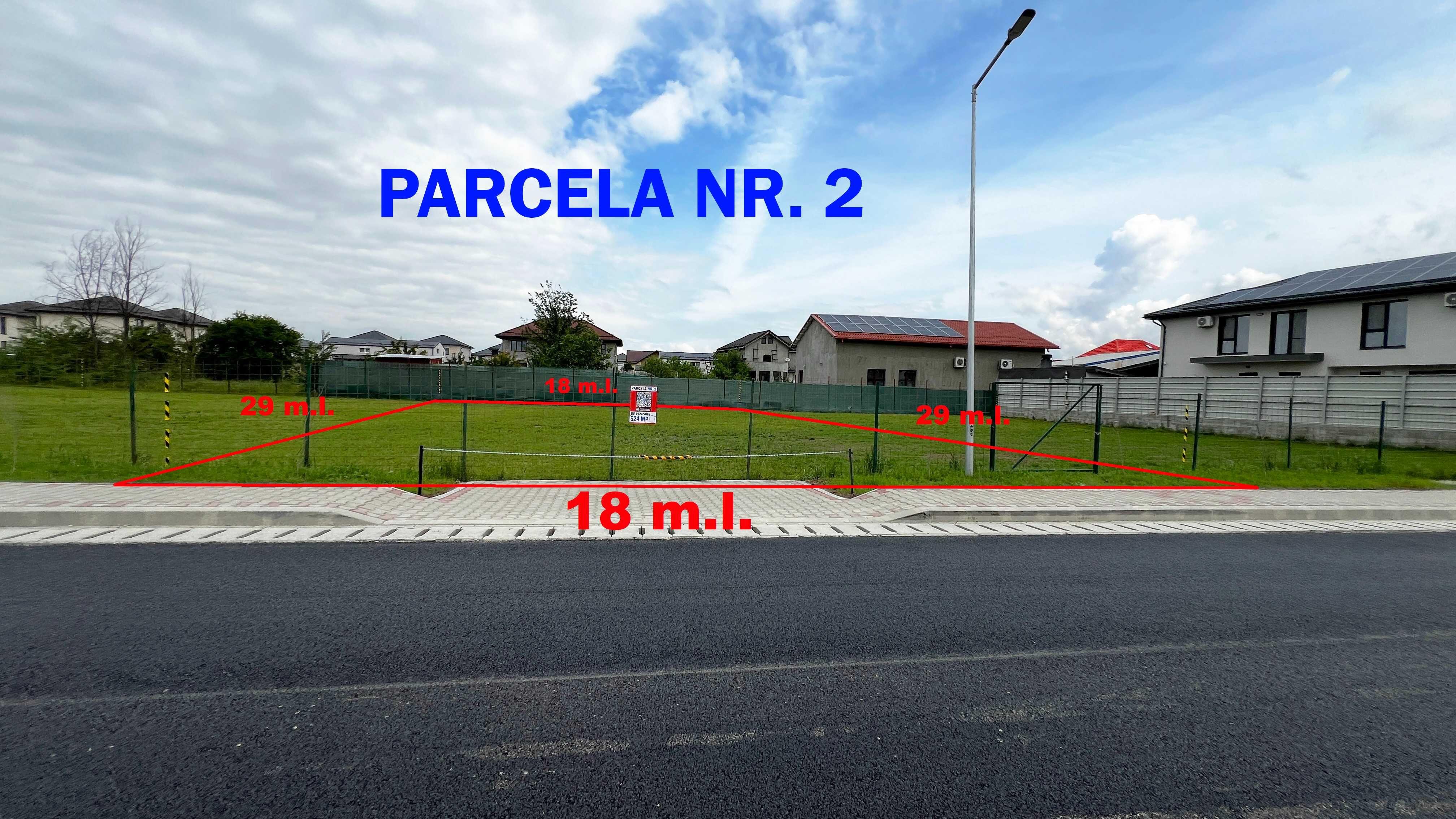 Teren Safirului Bragadiru 2 Parcele de 524 mp - imagine 1