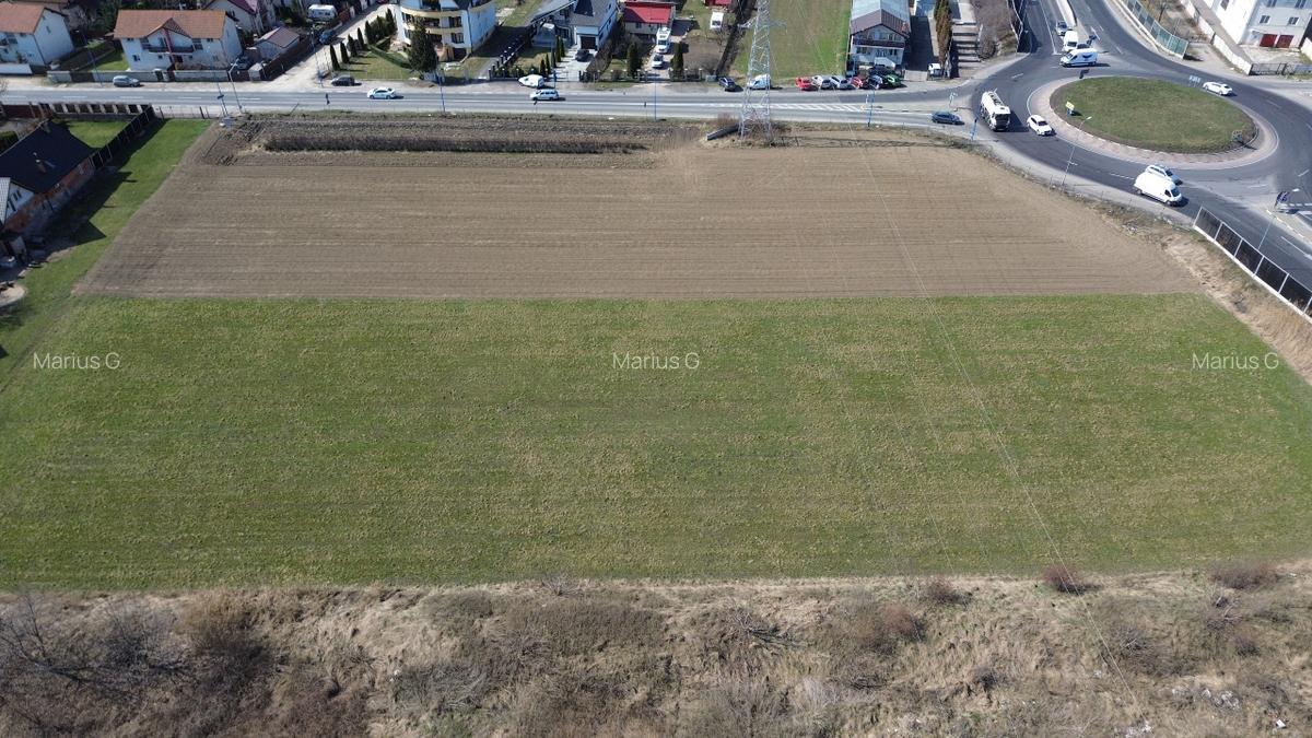 Teren intravilan 8.762 mp – Stupini Brașov, cu toate utilitățile și acces asfalt - imagine 1
